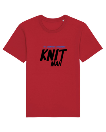 The Legendary Superhero Knit Man (versiunea 2) Red