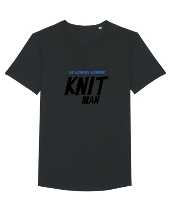 The Legendary Superhero Knit Man (versiunea 2) Black