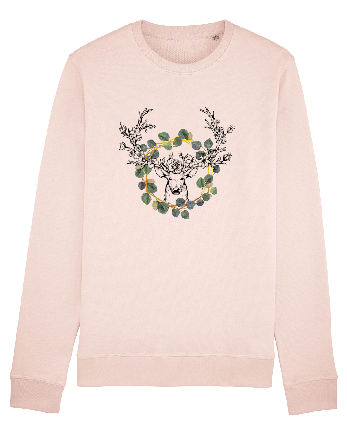 Bluză mânecă lungă Unisex Rise Candy Pink