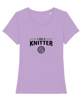 I am a Knitter Lavender Dawn