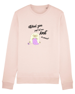 Wool You just let me Knit in Peace? Bluză mânecă lungă Unisex Rise