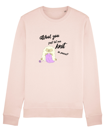 Wool You just let me Knit in Peace? Candy Pink