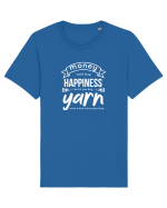 Money can buy Yarn (Banii pot cumpăra ață de tricotat) alb Tricou mânecă scurtă Unisex Rocker