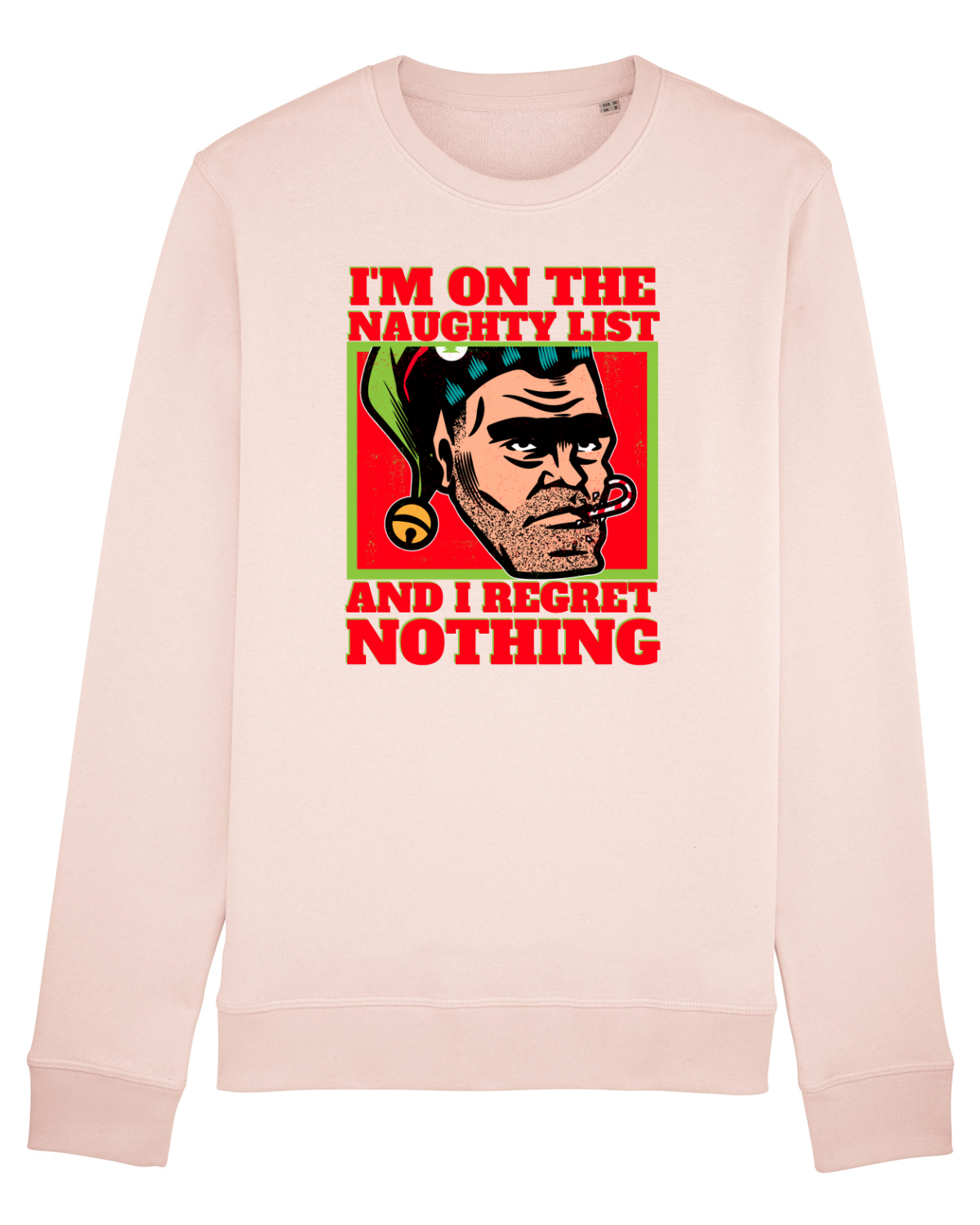 Bluză mânecă lungă Unisex Rise Candy Pink