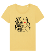 sex and shugar Tricou mânecă scurtă guler larg fitted Damă Expresser