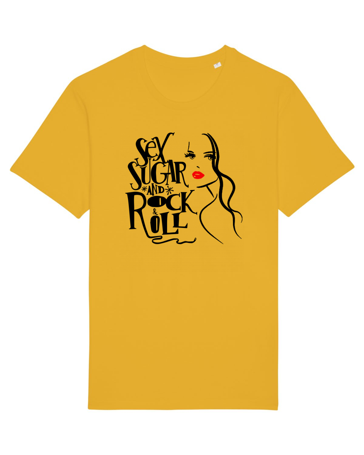Tricou mânecă scurtă Unisex Rocker Spectra Yellow