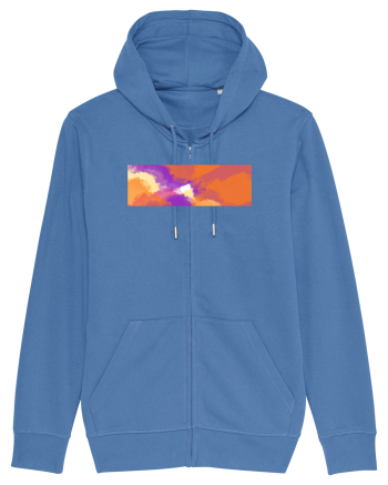 Abstract Bright Blue