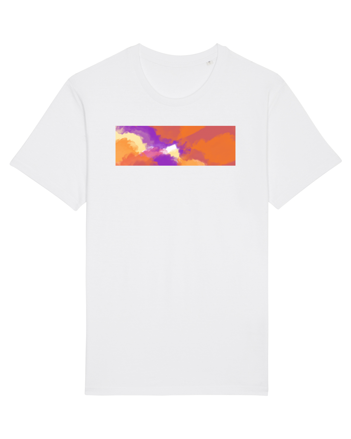 Tricou mânecă scurtă Unisex Rocker White