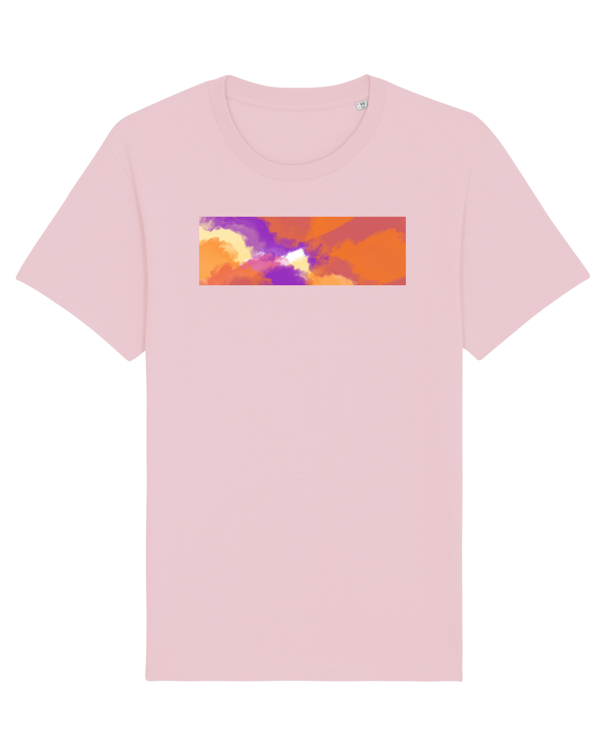 Tricou mânecă scurtă Unisex Rocker Cotton Pink