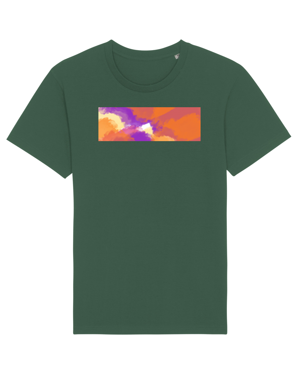 Tricou mânecă scurtă Unisex Rocker Bottle Green