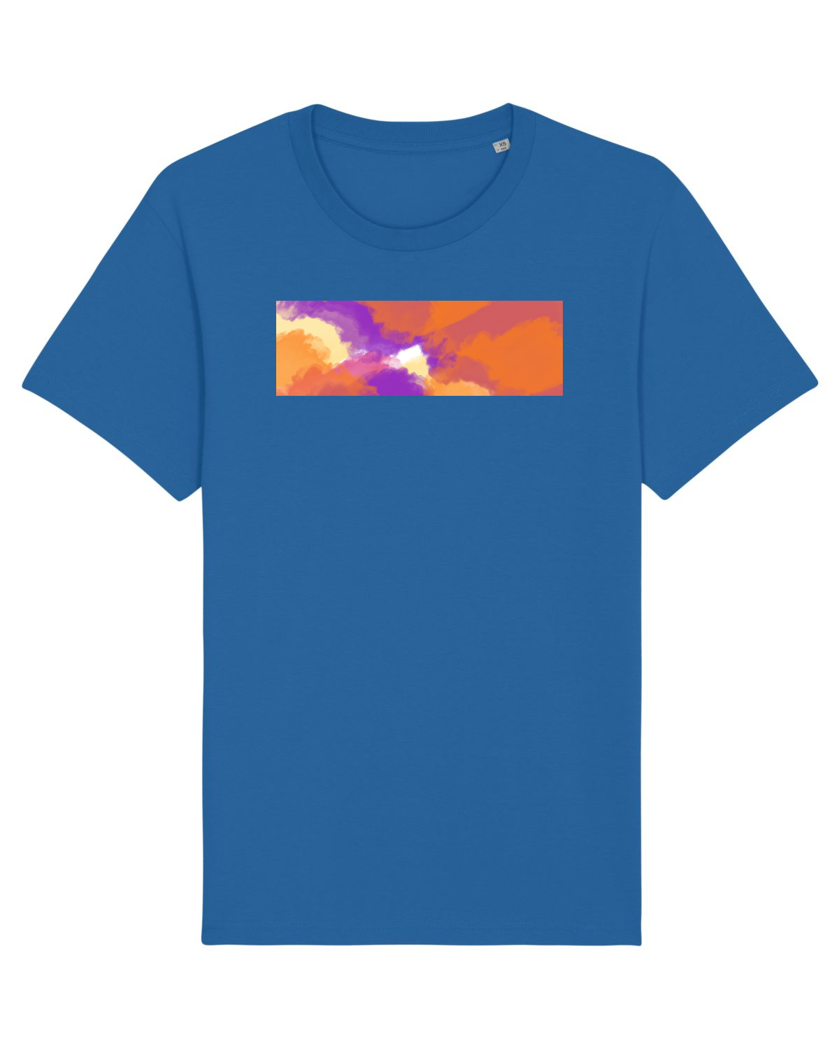 Tricou mânecă scurtă Unisex Rocker Royal Blue