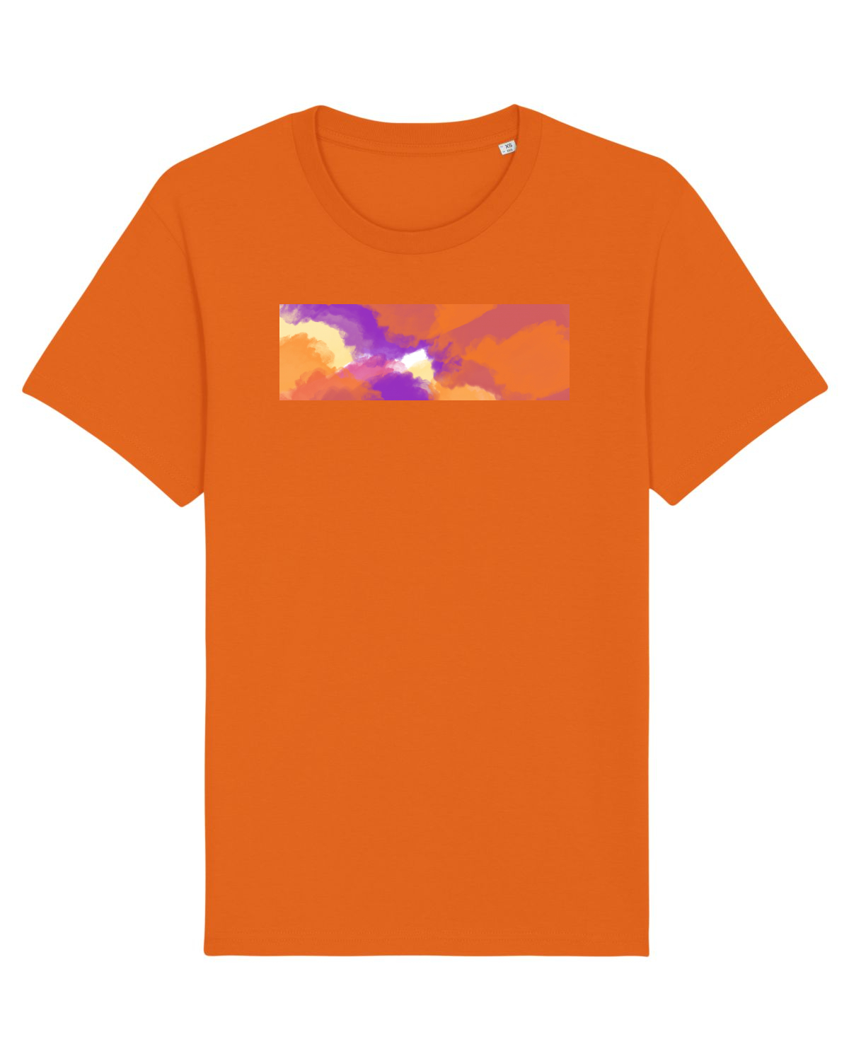 Tricou mânecă scurtă Unisex Rocker Bright Orange