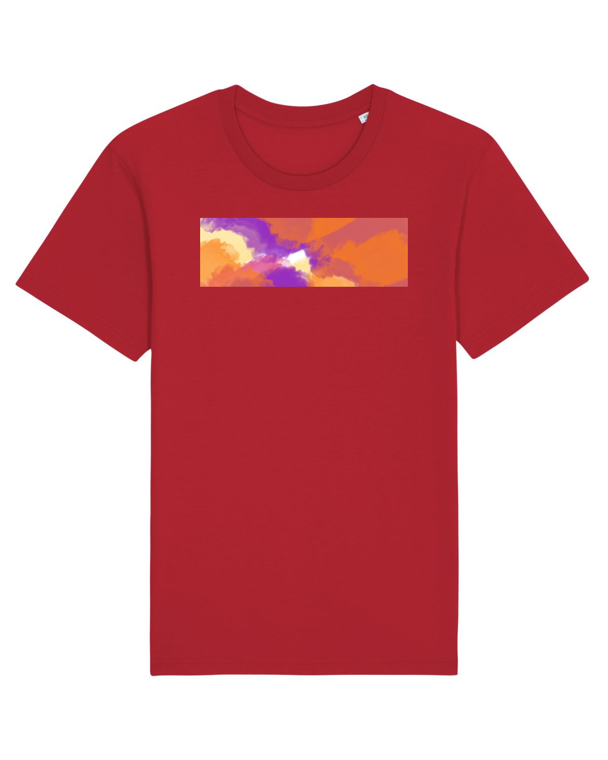 Tricou mânecă scurtă Unisex Rocker Red