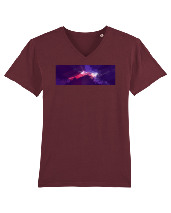 Abstract 2 Burgundy