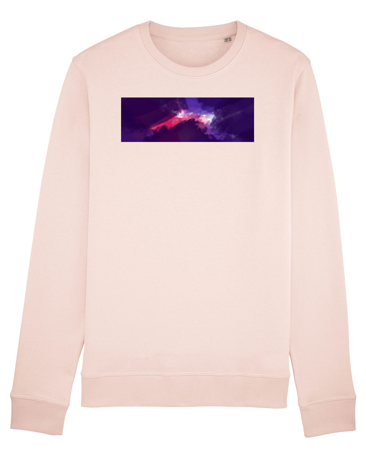 Bluză mânecă lungă Unisex Rise Candy Pink