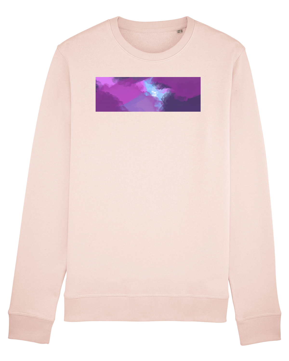 Bluză mânecă lungă Unisex Rise Candy Pink