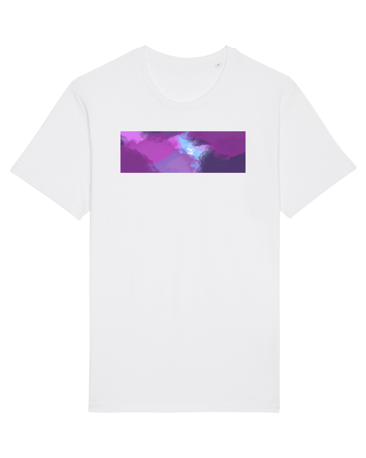 Tricou mânecă scurtă Unisex Rocker White