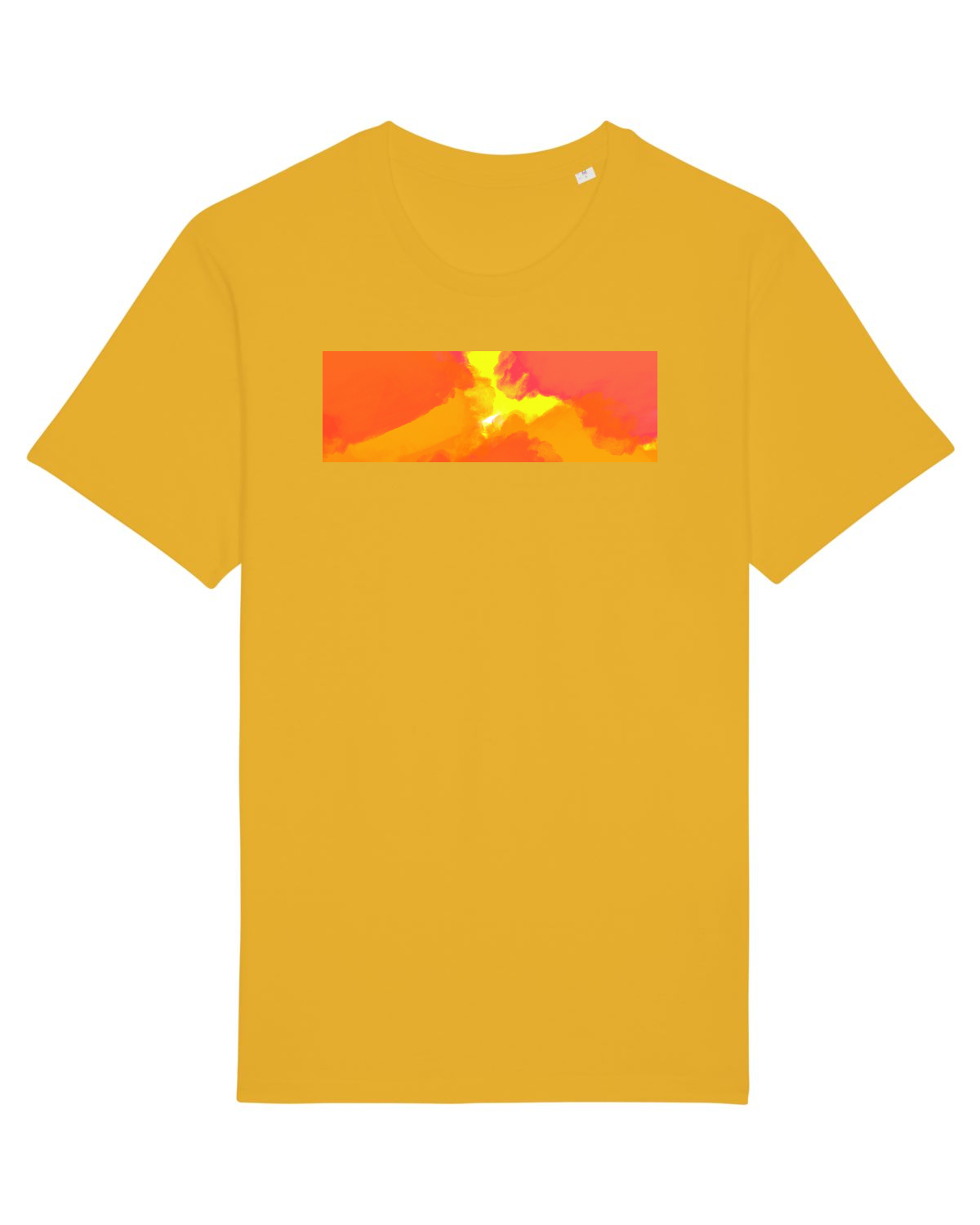 Tricou mânecă scurtă Unisex Rocker Spectra Yellow