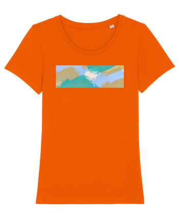 Abstract 6 Bright Orange
