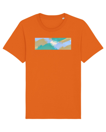 Abstract 6 Bright Orange