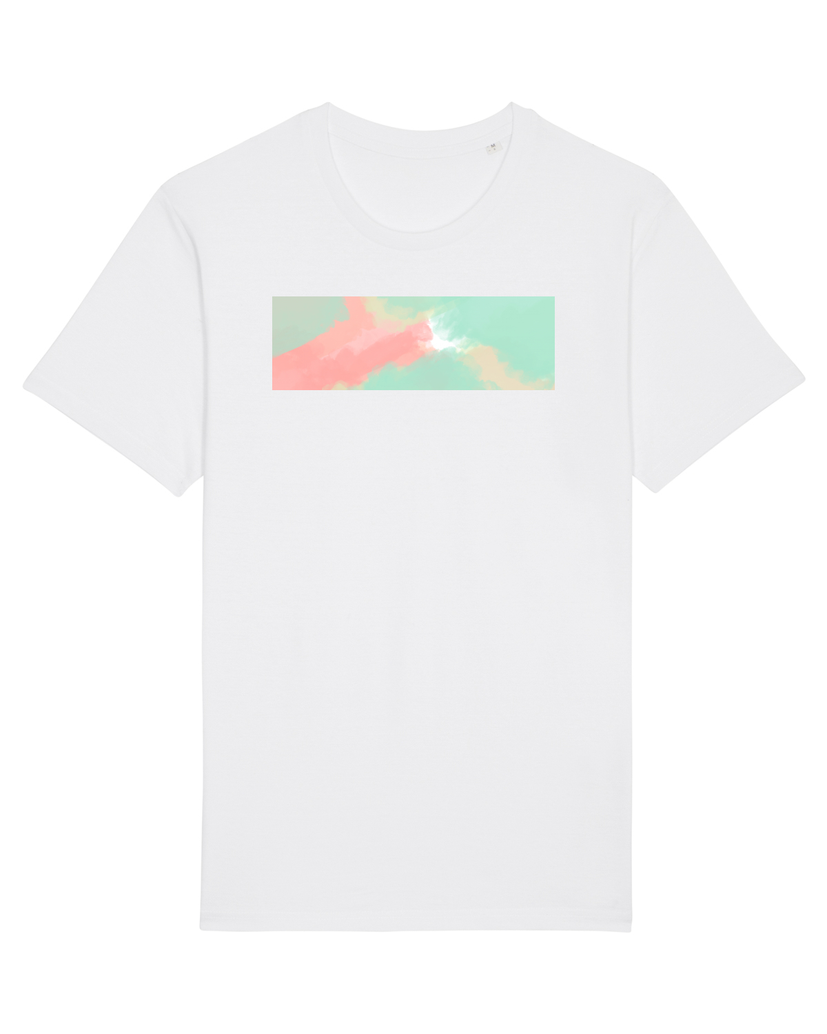 Tricou mânecă scurtă Unisex Rocker White
