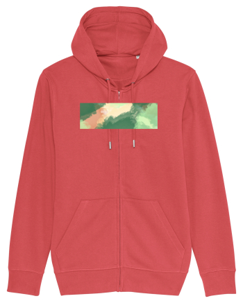 Abstract 9 Carmine Red