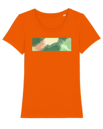 Abstract 9 Bright Orange