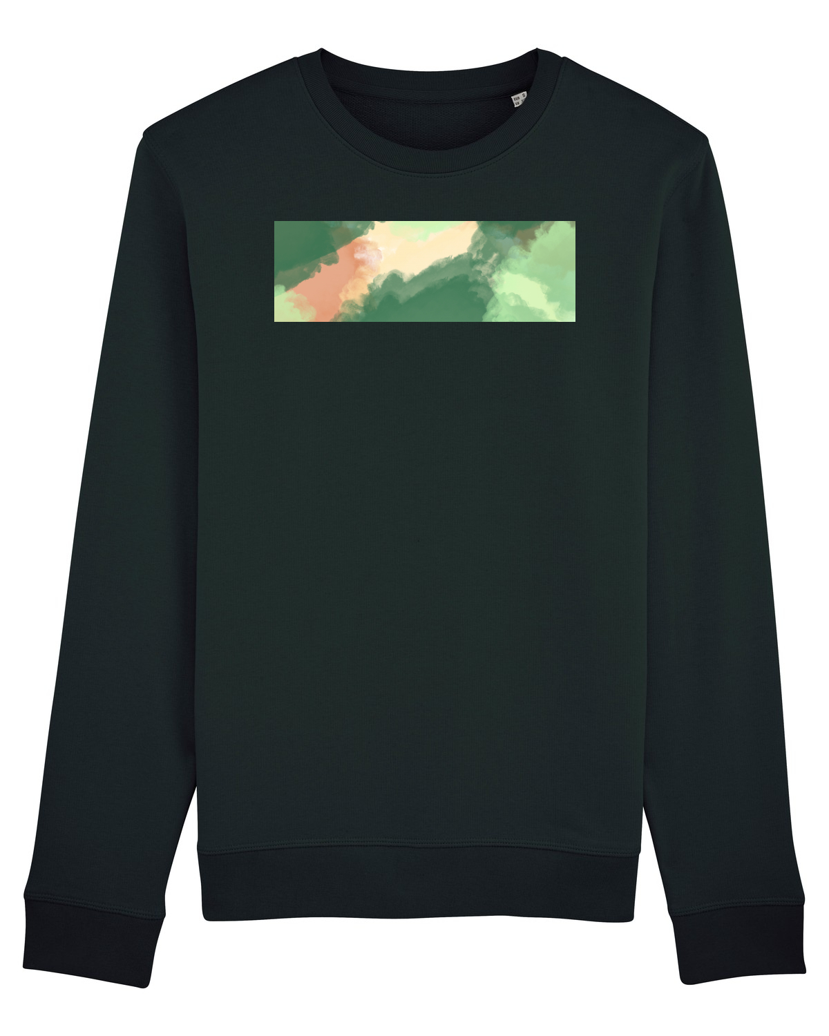 Bluză mânecă lungă Unisex Rise Black