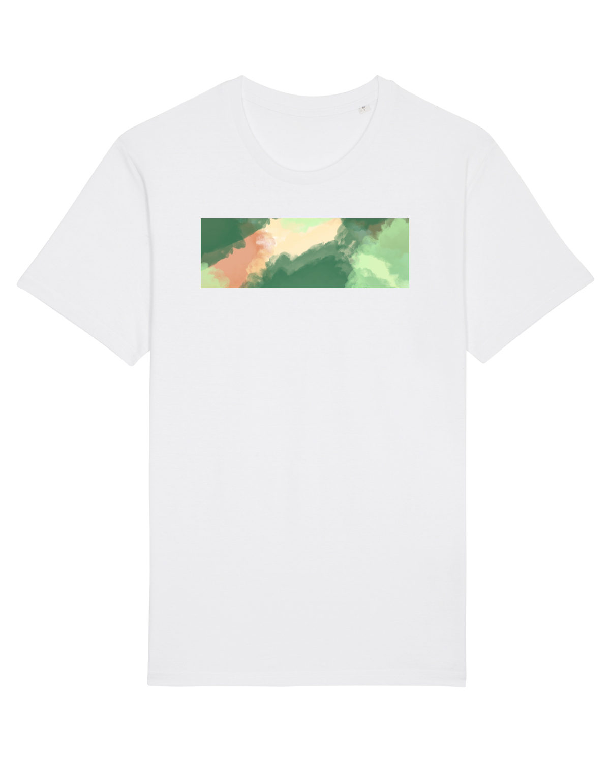 Tricou mânecă scurtă Unisex Rocker White