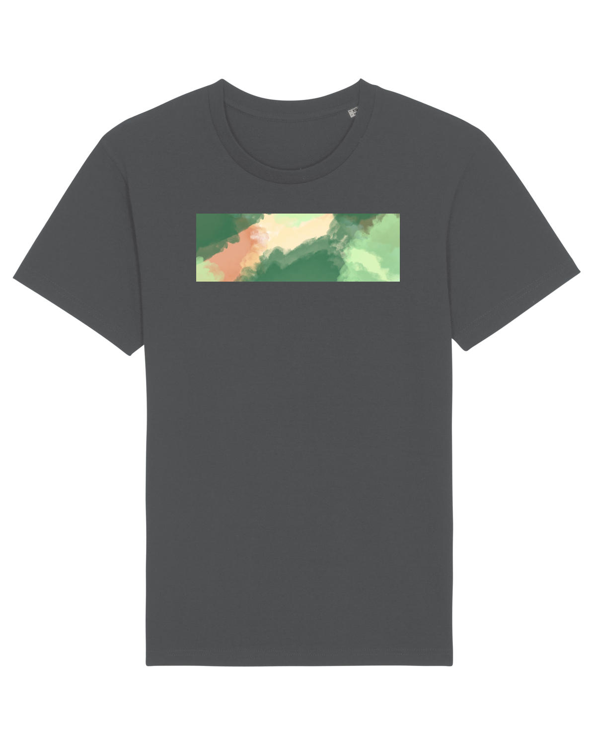 Tricou mânecă scurtă Unisex Rocker Anthracite