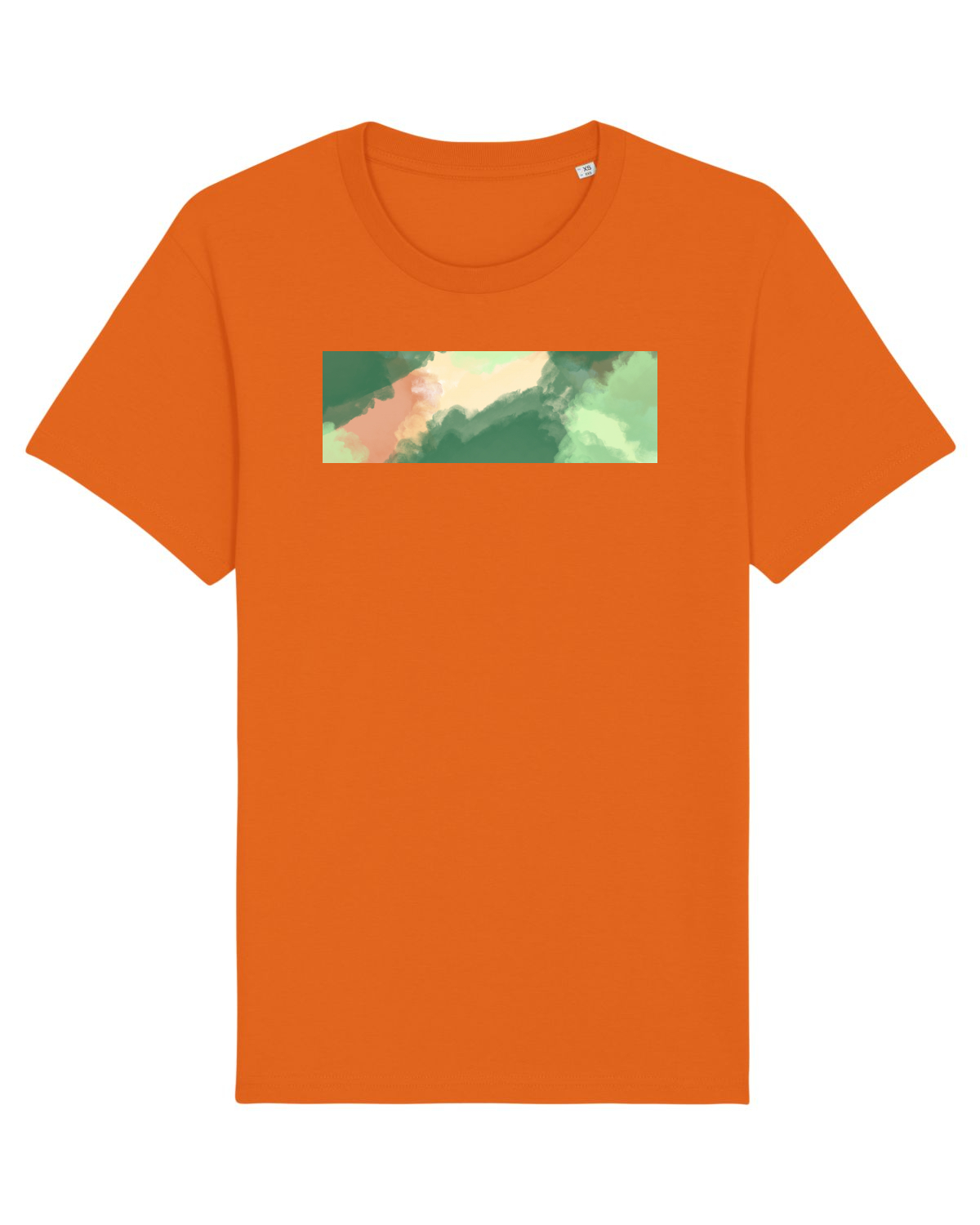 Tricou mânecă scurtă Unisex Rocker Bright Orange