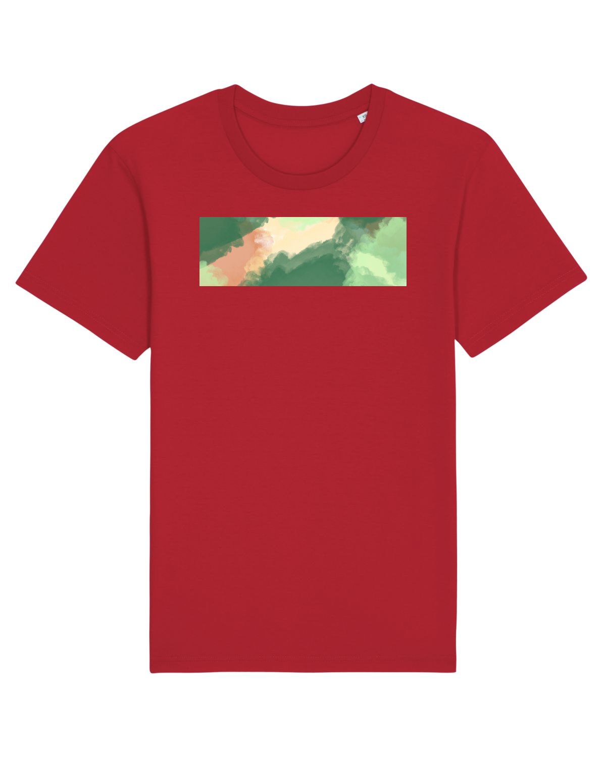 Tricou mânecă scurtă Unisex Rocker Red