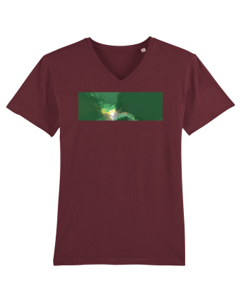 Abstract 11 Burgundy