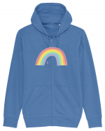 Rainbow Hanorac cu fermoar Unisex Connector