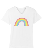 Rainbow Tricou mânecă scurtă guler V Bărbat Presenter