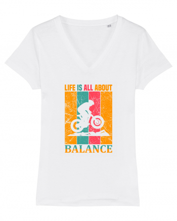 Life Is All About Balance White