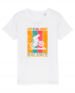 Life Is All About Balance Tricou mânecă scurtă  Copii Mini Creator