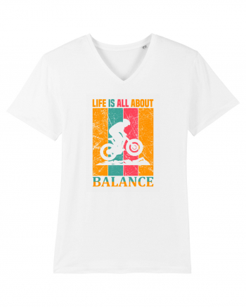 Life Is All About Balance White