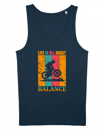 Life Is All About Balance Navy