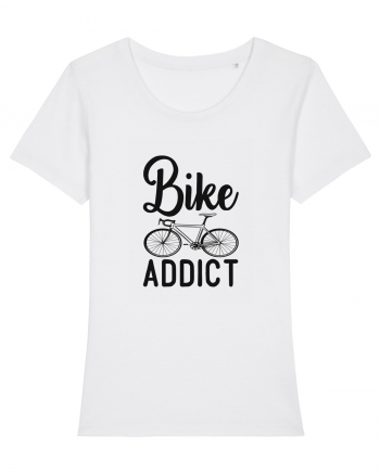 Bike Addict White