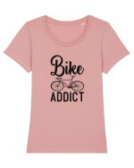 Bike Addict Tricou mânecă scurtă guler larg fitted Damă Expresser