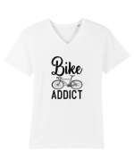 Bike Addict Tricou mânecă scurtă guler V Bărbat Presenter