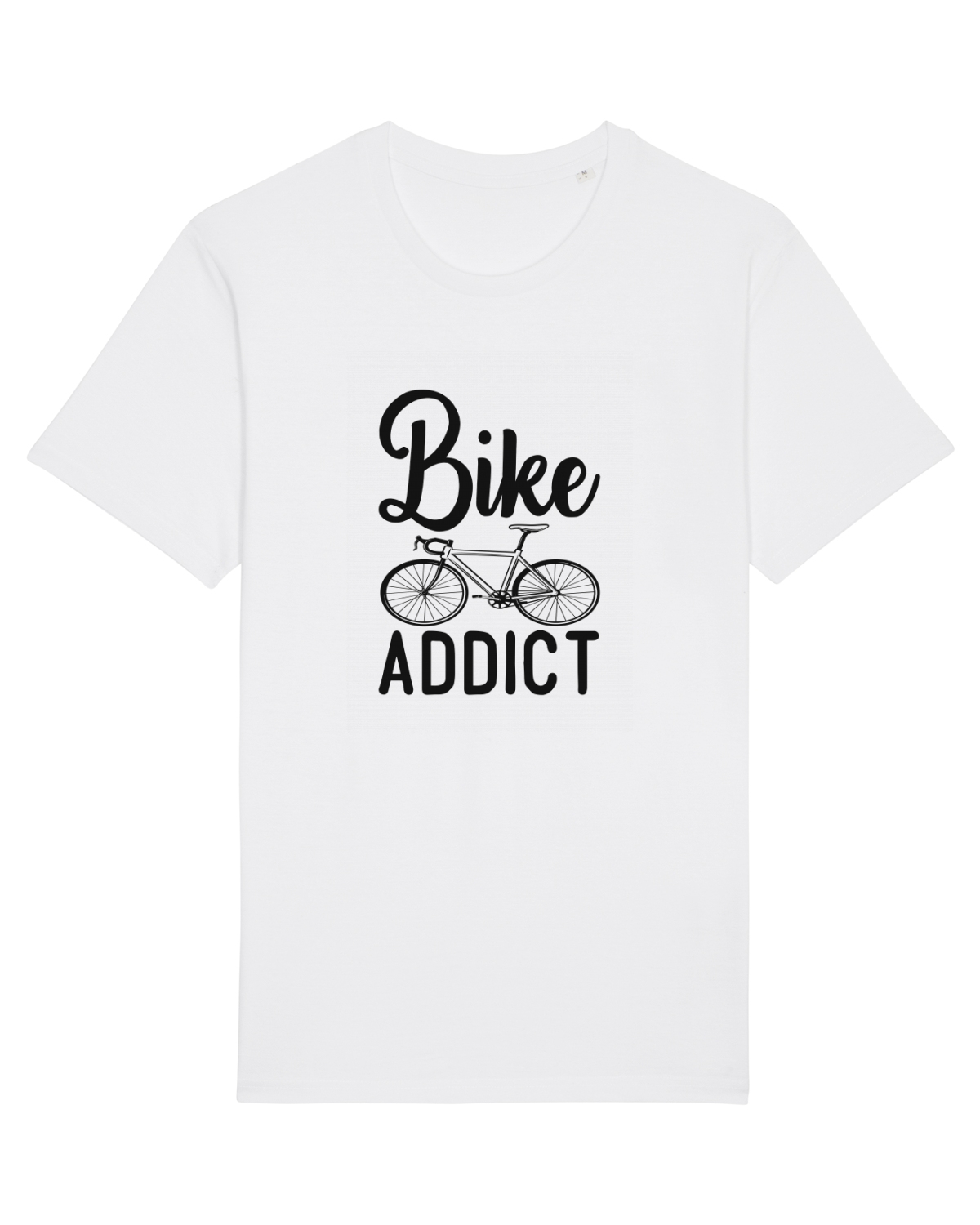 Tricou mânecă scurtă Unisex Rocker White