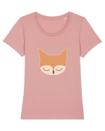 Fox Tricou mânecă scurtă guler larg fitted Damă Expresser