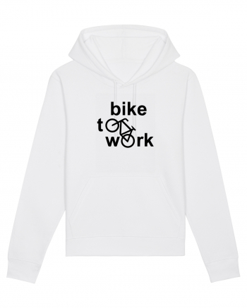 Bike To Work White