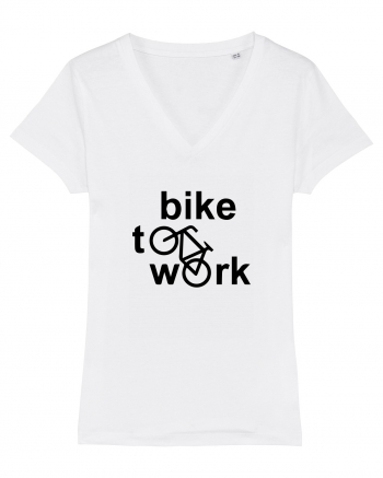 Bike To Work White