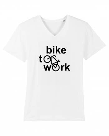 Bike To Work White