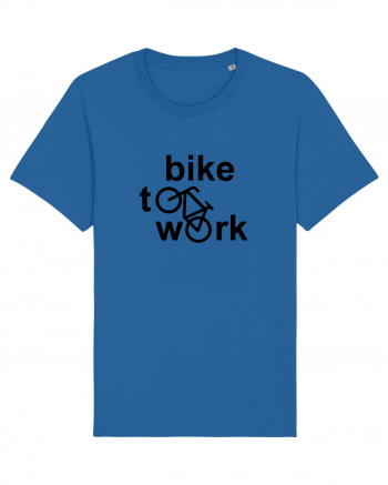 Bike To Work Royal Blue