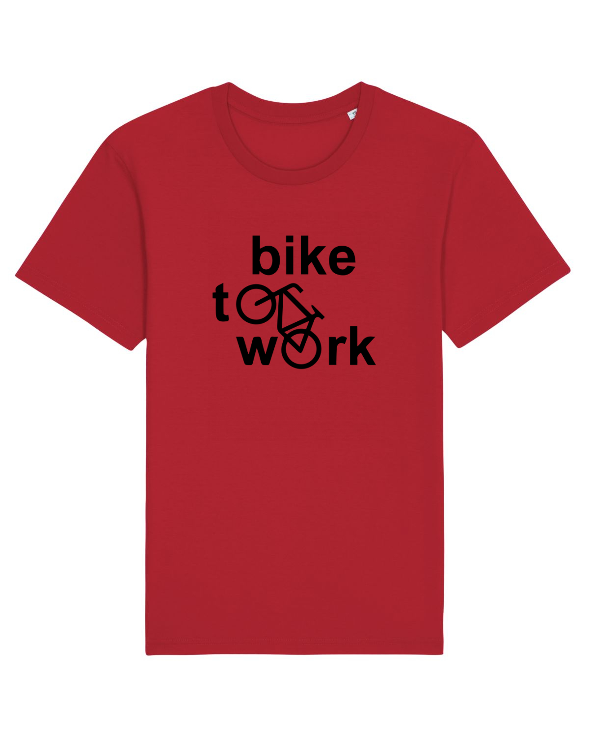 Tricou mânecă scurtă Unisex Rocker Red