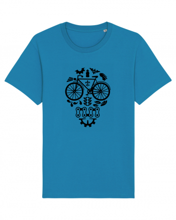 Bicycle Skull Azur